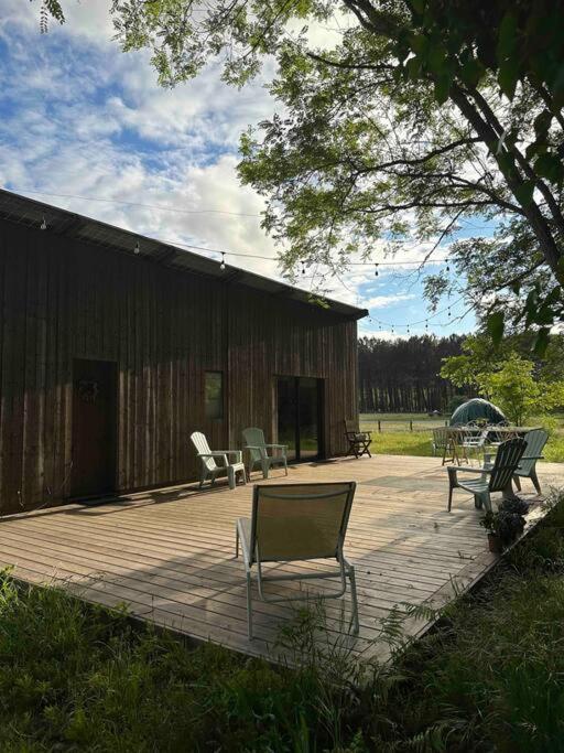 Cosy Cabane Boise Solaire, Balneo Bath Et Toilette Seche A La Ferme Mimizan-Plage Eksteriør billede